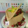 fruit heart basket