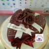 love heart cake