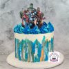 super heroes cake carolines cupcakes