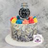rolex watch cake carolines cupcakes