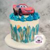 mcqueen car cake carolines cupcakes